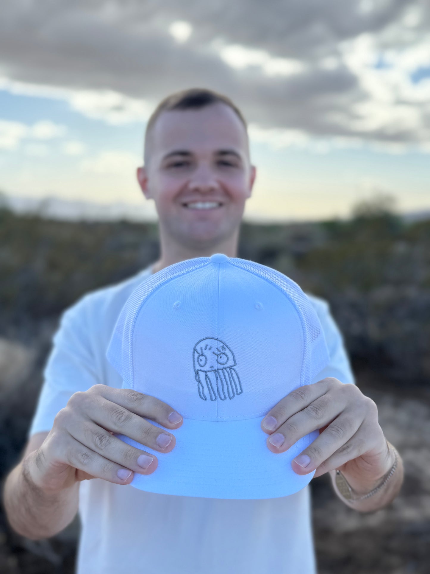 White Trucker
