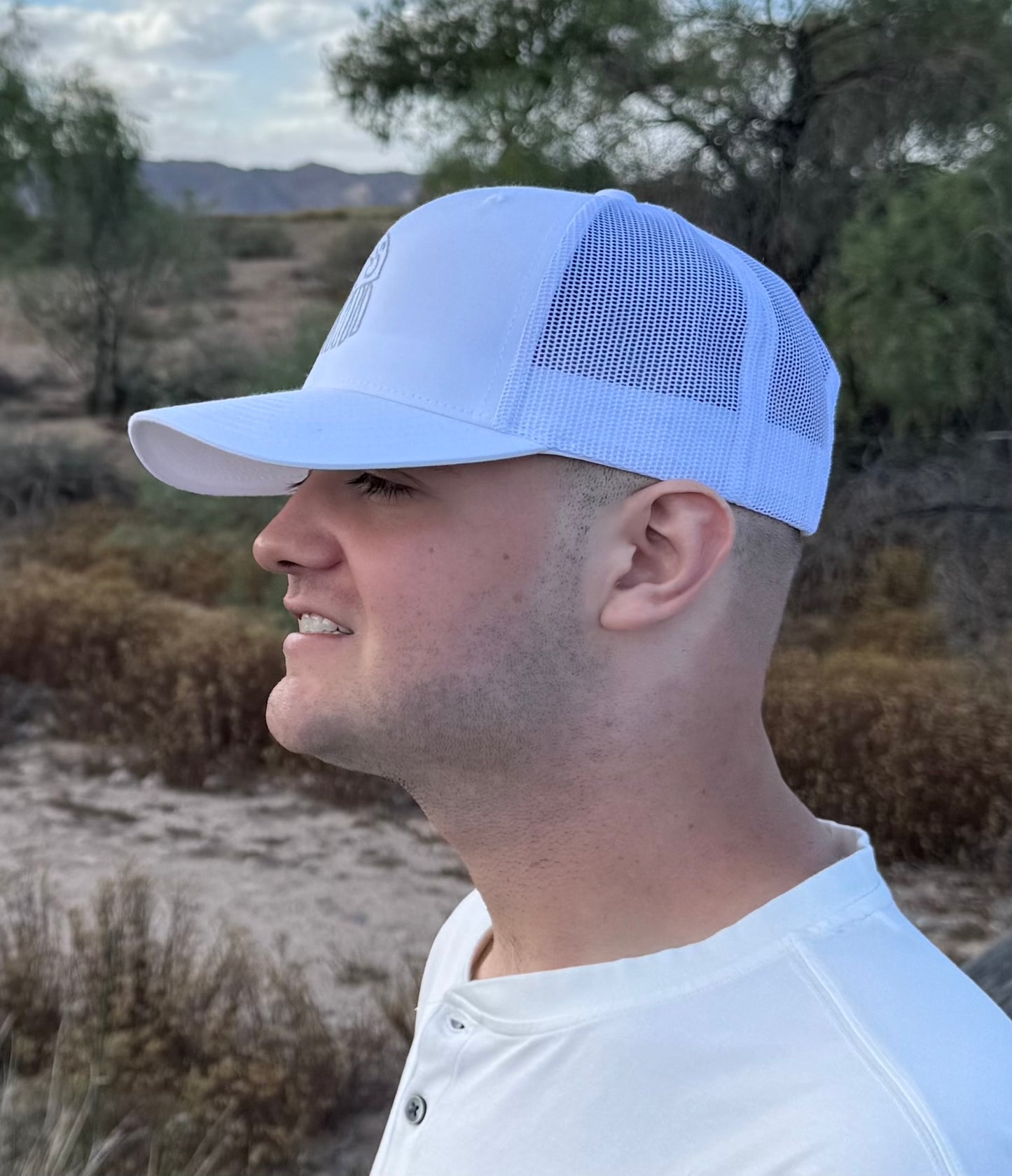 White Trucker